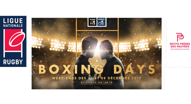 La LNR s'associe aux petits frères des pauvres pour les boxing days 2019