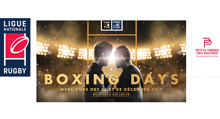 La LNR s'associe aux petits frères des pauvres pour les boxing days 2019