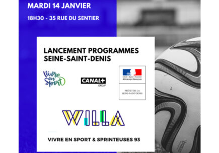 Lancement des programmes Vivre en Sport et Sprinteuses Seine-Saint-Denis