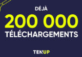 Plus de 200 000 téléchargements pour l’application Ten’Up !