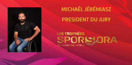 MICHAËL JÉRÉMIASZ, PRÉSIDENT DE LA 16e ÉDITION DES TROPHÉES SPORSORA