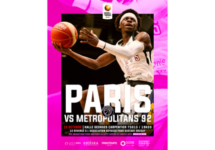 Paris Basketball soutient Octobre Rose