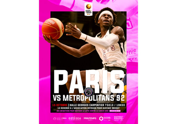 Paris Basketball soutient Octobre Rose