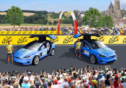 Enedis recrute sur les routes du Tour de France