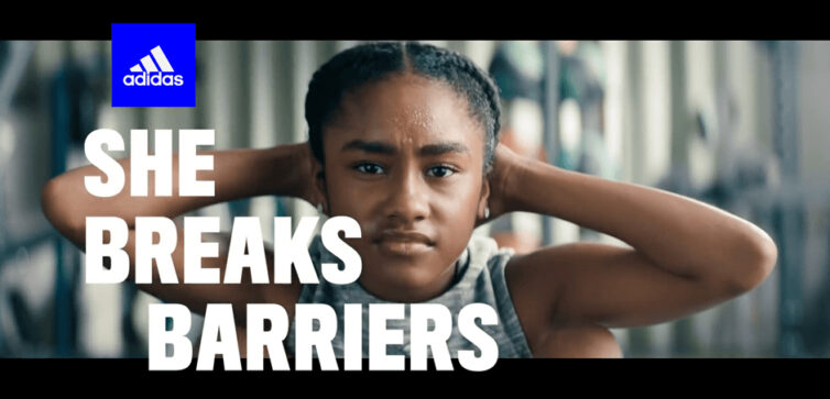 « She breaks barriers » : Adidas s’engage en faveur du développement du sport féminin