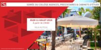 Soirée du Collège "Agences, Prestataires et Cabinets d'étude" - 11/07