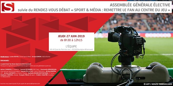 AG Élective suivie du Rendez-Vous Débat "Sport & Média : Remettre le fan au centre du jeu"