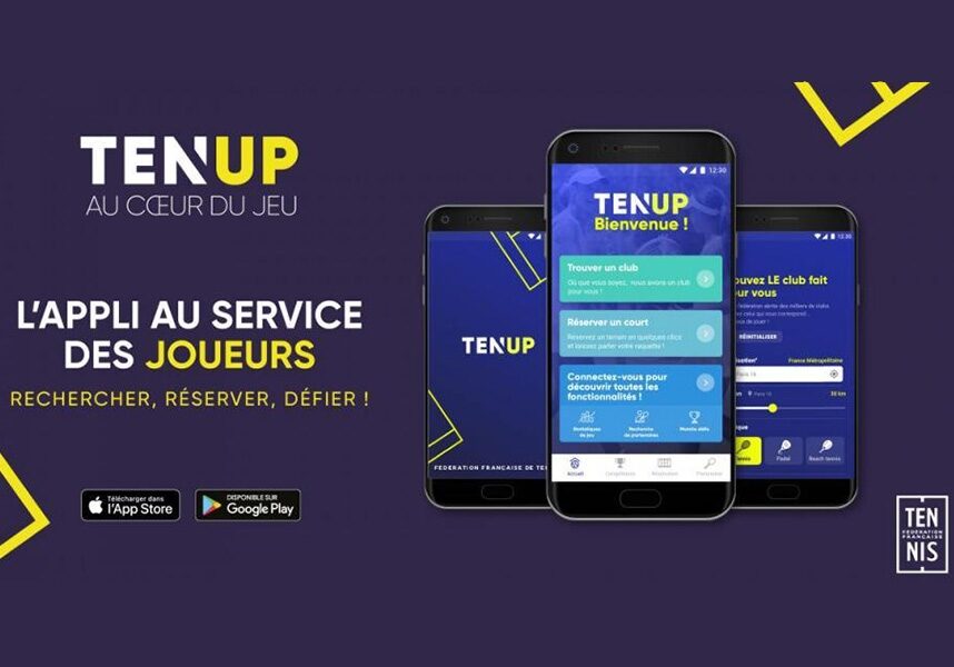 Ten'Up, la nouvelle application de la FFT