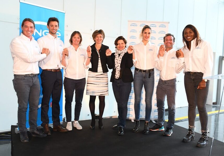 Engie soutient 8 athlètes des équipes de France olympiques