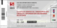 Workshop "La data au service de l'engagement des cibles et l'optimisation des revenus billetterie"