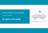 Conférence Conseil d'État : Le sport et la santé