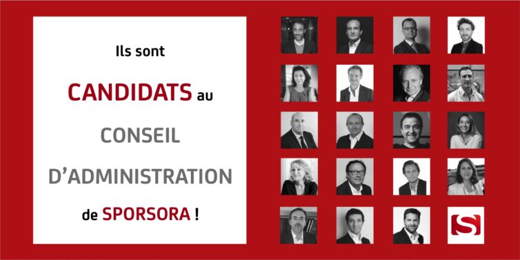 Candidatures à l'Assemblée générale du 27 juin 2019