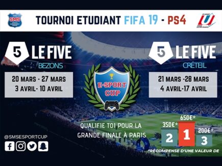 La SMS e-sport Cup, compétition inter-étudiante