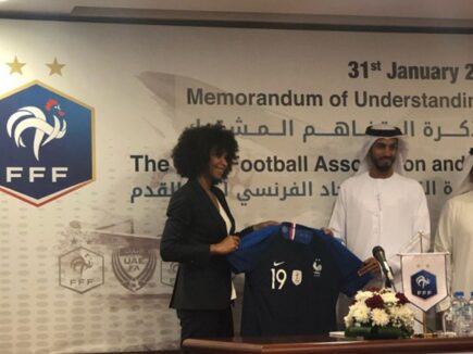 Accord entre la FFF et la FF des Émirats arabes unis