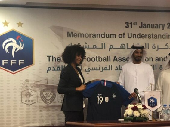 Accord entre la FFF et la FF des Émirats arabes unis