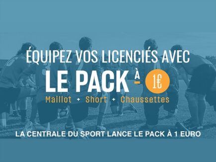 "Le Pack à 1€" de la Centrale du Sport