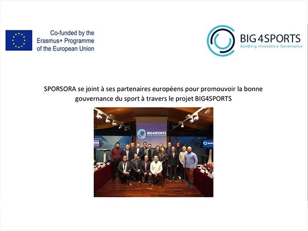SPORSORA au sein du projet BIG4SPORTS