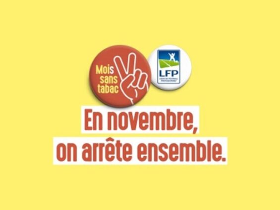La LFP partenaire du #MoisSansTabac