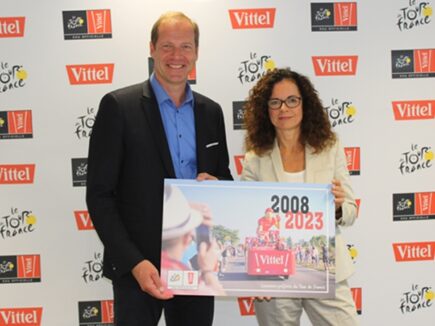 Vittel sponsor du Tour de France jusqu'en 2023