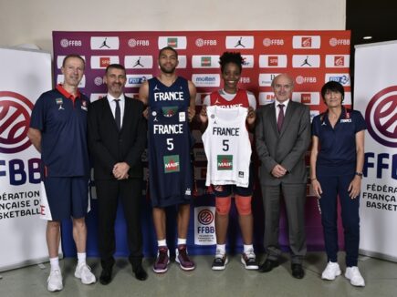 FFBB et MAIF : nouveau maillot des Équipes de France