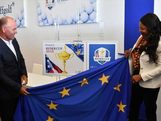 Un timbre à l'occasion de la Ryder Cup 2018