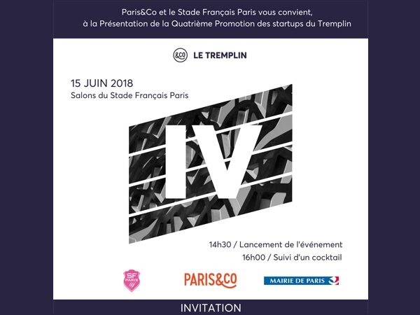 Save The Date : 15/06 - Le Tremplin présente sa 4e promotion de startups