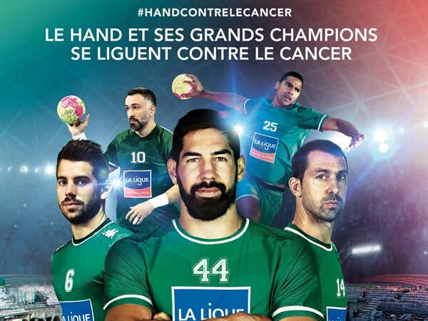 Le hand et ses champions contre le cancer
