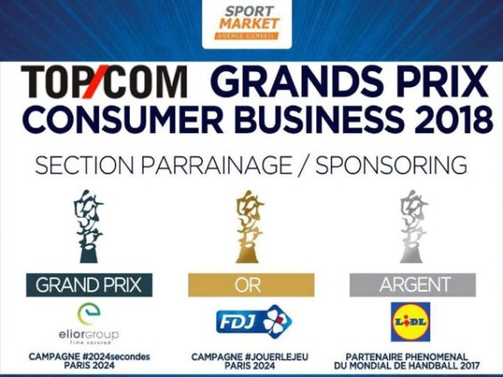 Nos membres lauréats du TOP/COM GRANDS PRIX