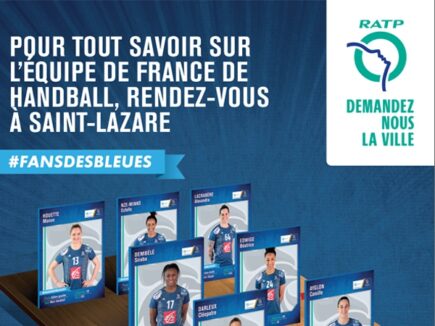 La RATP relance la saga #FansdesBleues