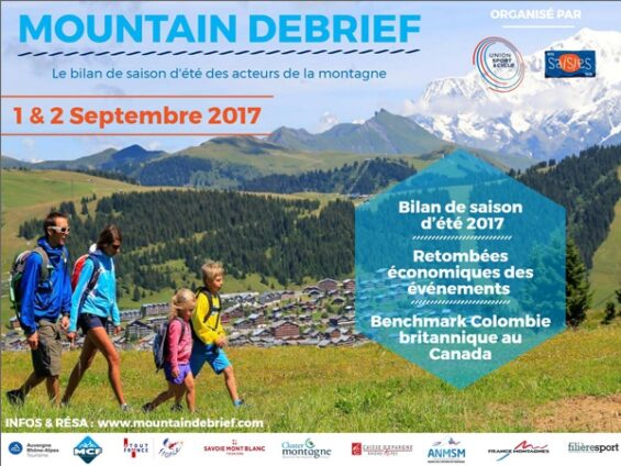 Mountain Debrief les 1 & 2 septembre