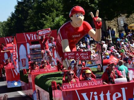 Vittel et Le Tour, partenaires depuis 2008