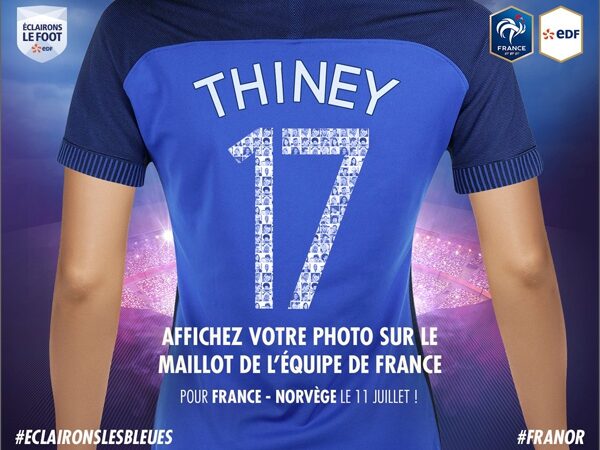 EDF soutient les Bleues à l'Euro 2017