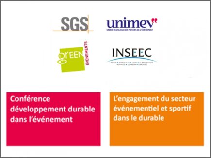 Développement durable : l'événementiel pro et sportif