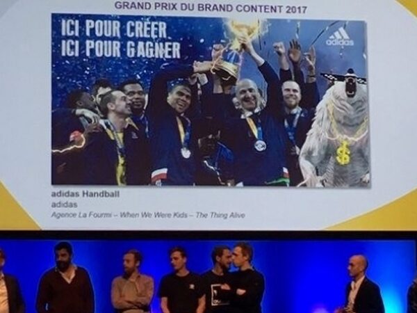 Adidas et La Fourmi, Grand Prix du Brand Content 2017