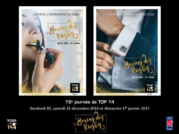 Boxing Day Rugby 2016 - 15e journée de TOP 14