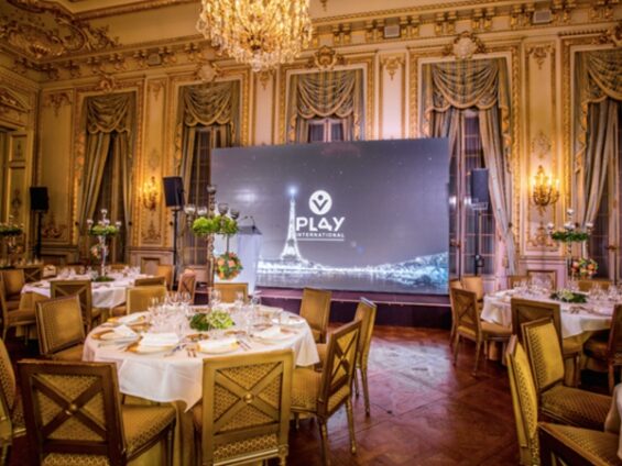 5ème Dîner de Gala PLAY International Shangri-La  Hôtel, Paris