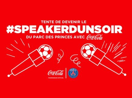 #SPEAKERDUNSOIR avec le PSG et Coca-Cola