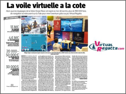 Virtual Regatta dans L'Equipe