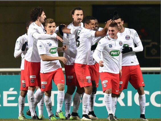 Le PSG dans le Top 5