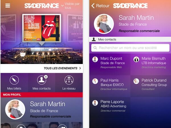 Netco Sports crée la nouvelle application du Stade de France