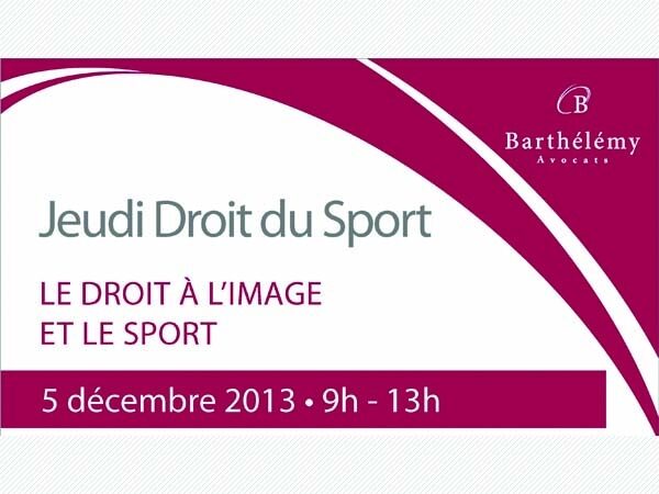 Le droit à l'image et le sport en question