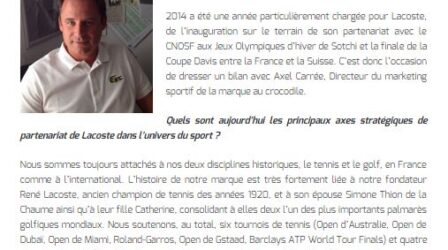 "Les marques doivent se remettre en question mais ne pas trahir ce qui a fait leur succès"