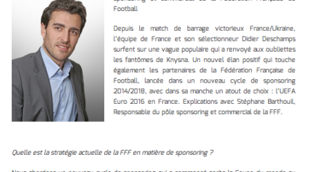 "L’Euro 2016 est un atout dans notre offre de sponsoring 2014/2018"