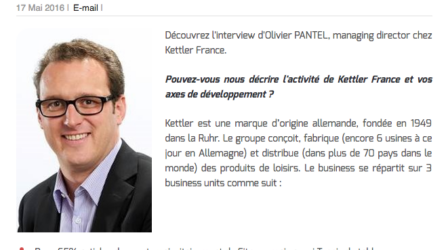 "Nous sommes donc très contents du retour sur investissement de notre adhésion à SPORSORA"