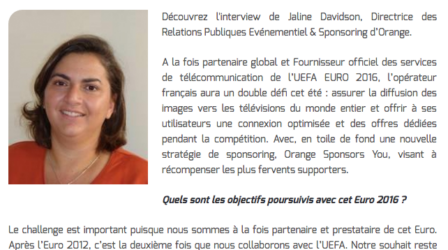 Orange, le double défi