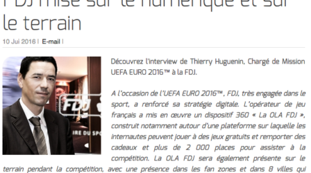 FDJ mise sur le numérique et sur le terrain