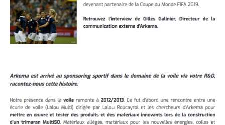 Arkema, partenaire de la Coupe du Monde FIFA 2019