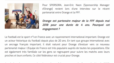 Orange mise sur l'émotion des supporters pour cette Coupe du Monde 2018