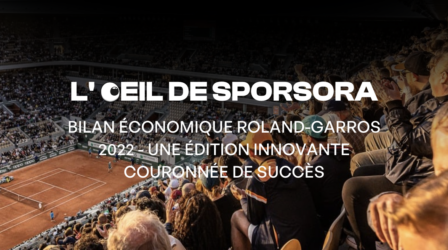 Bilan économique Roland-Garros 2022 - Une édition innovante couronnée de succès
