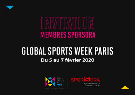 La Global Sports Week donne un accès privilégié aux membres SPORSORA